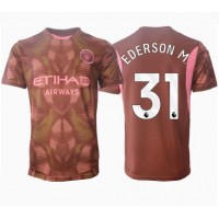 Manchester City Ederson Moraes #31 Målvakt Hemmatröja 2024-25 Kortärmad